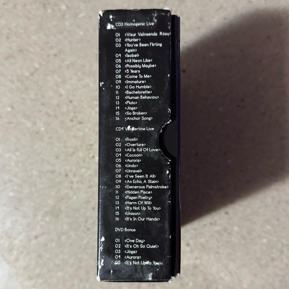 Björk Live Box Set - Picture 3 of 9